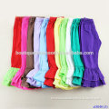 Fashion Fruit Color Falbala Cotton Pants For Girls